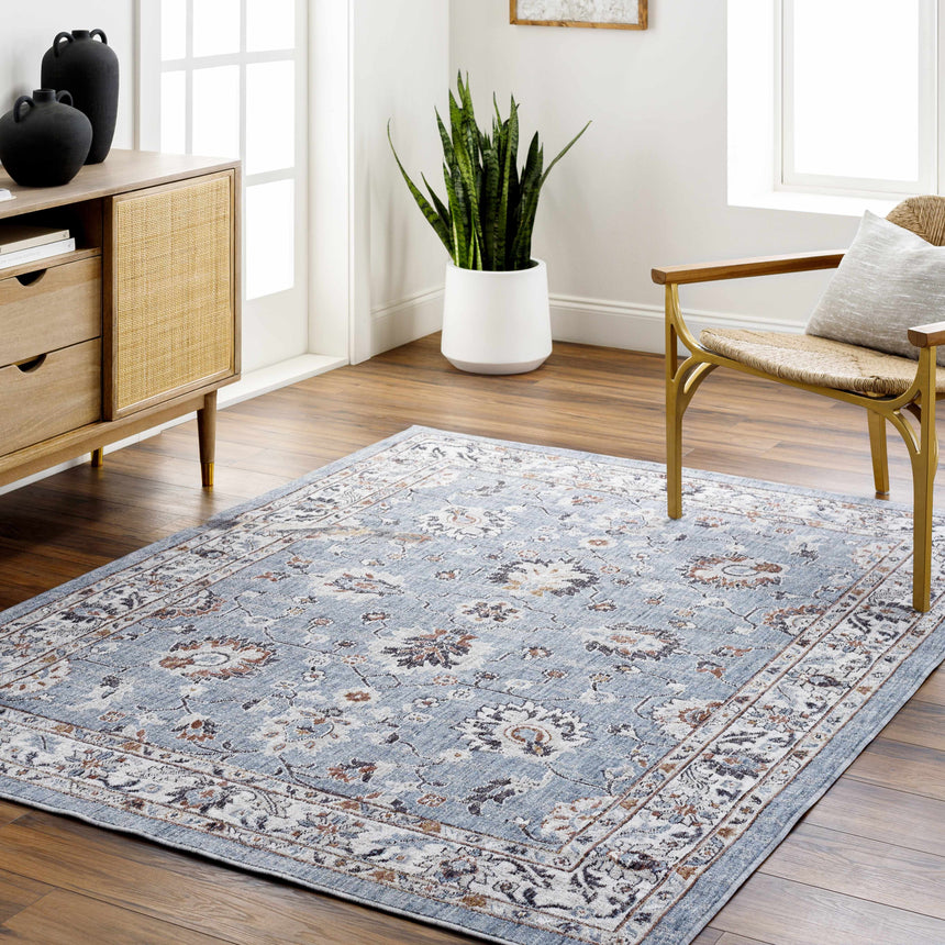 Ardin Blue Area Rug - Clearance