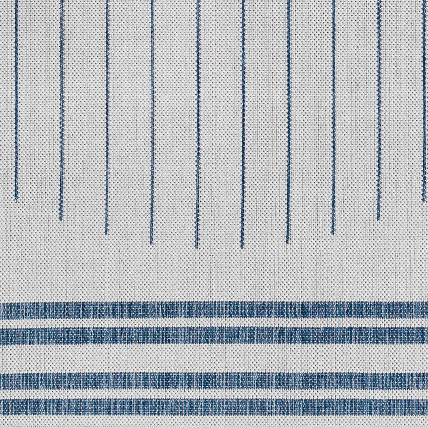 Aviya Blue & Gray Area Rug - Clearance