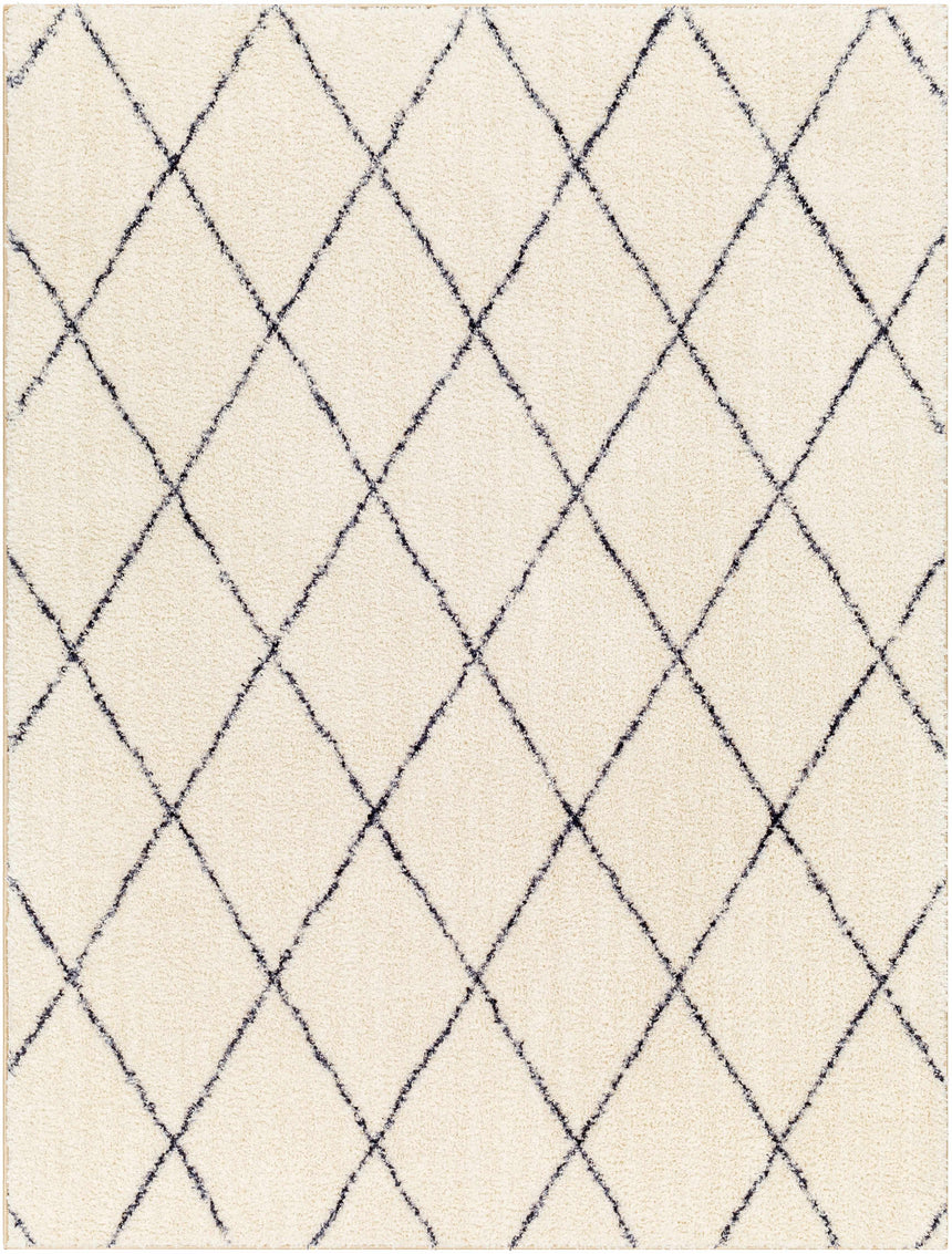 Deza Beige Washable Area Rug - Clearance