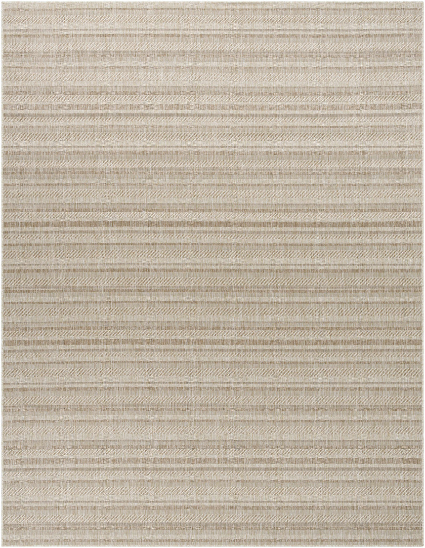 Sultanhisar Striped Nordic Rug