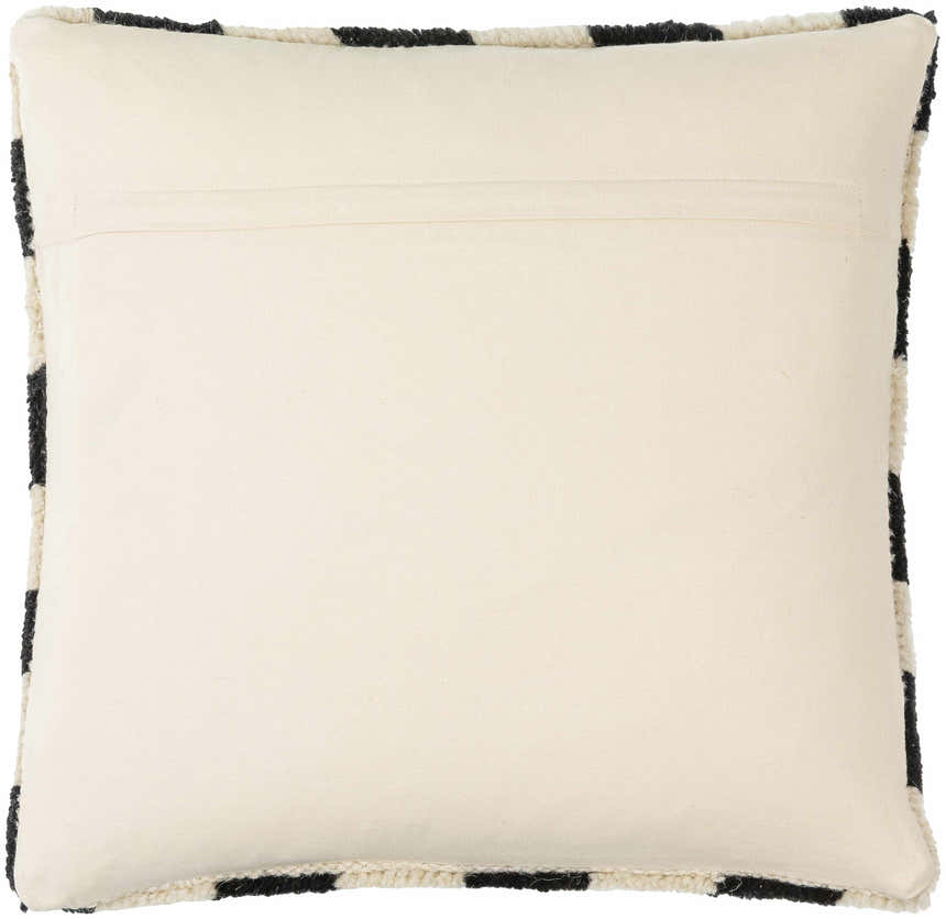 Nogah Black Throw Pillow - Clearance