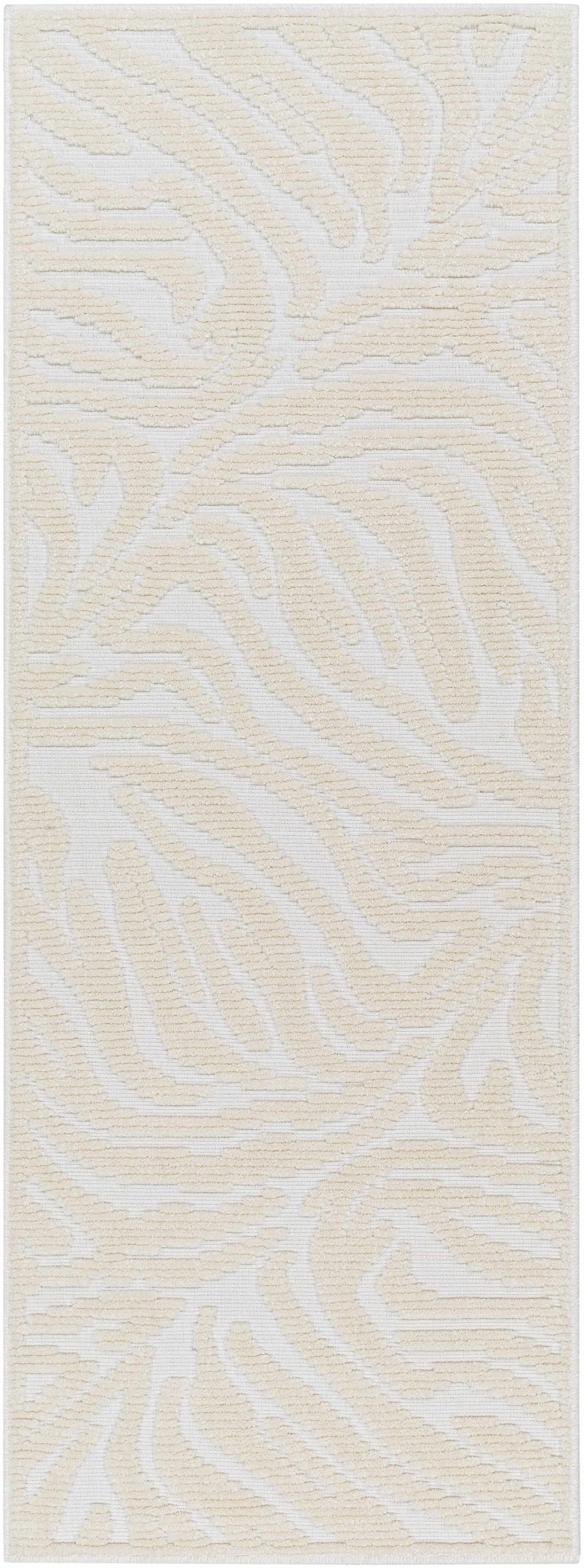 Keto Cream 3D Zebra Rug - Clearance