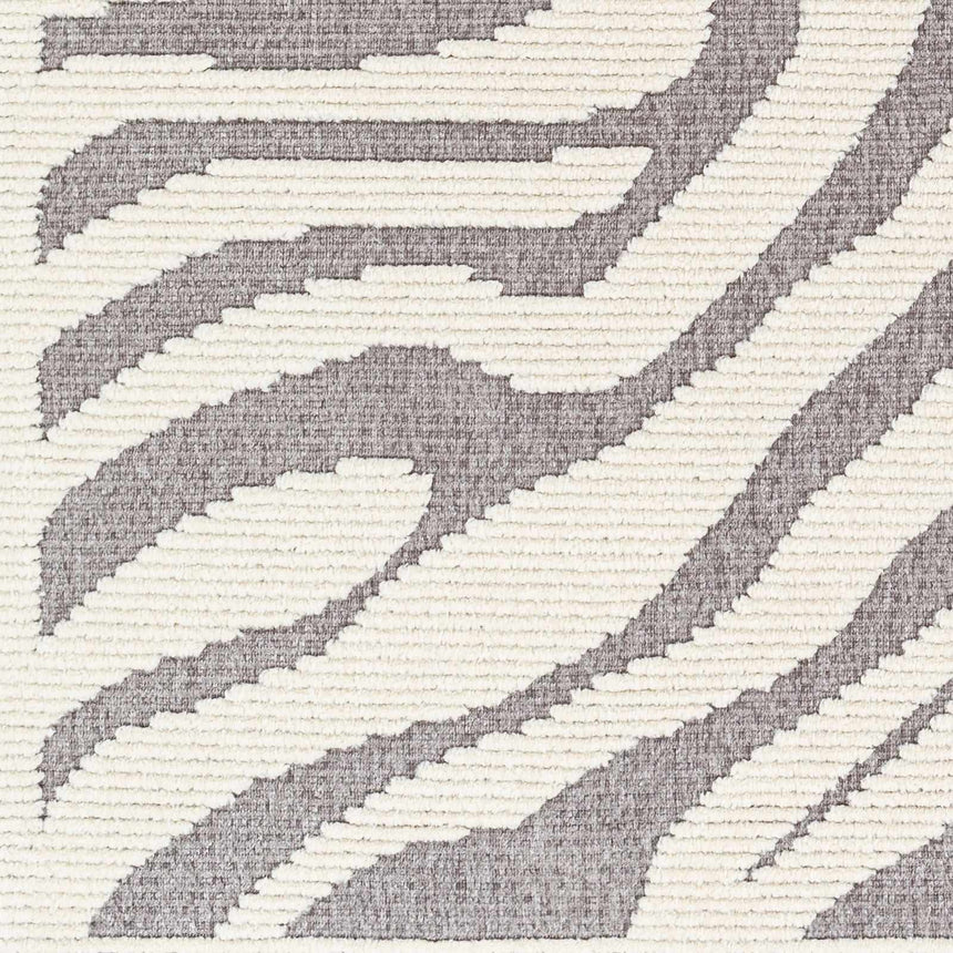 Keto Gray Zebra Rug - Clearance
