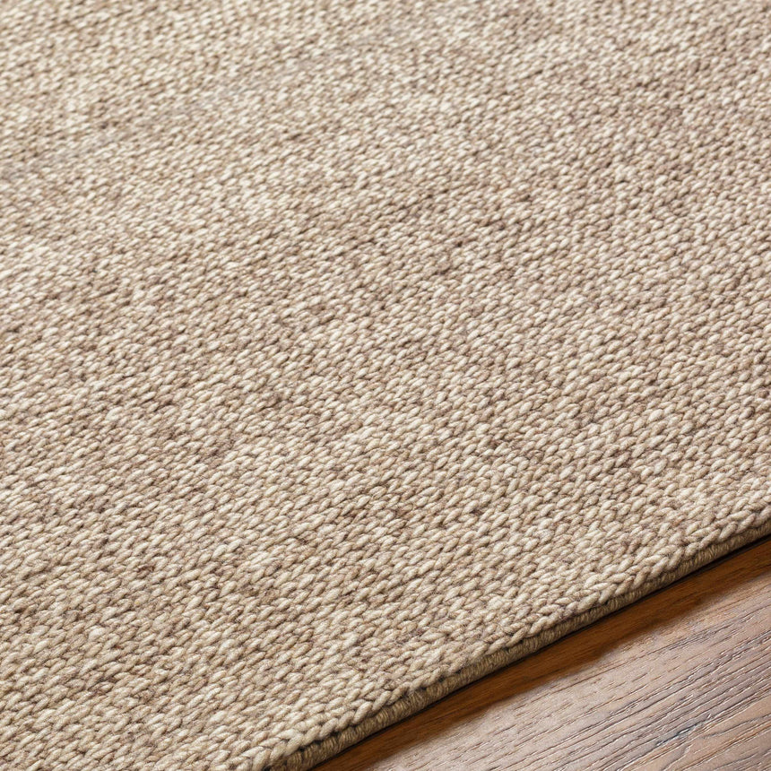 Alyra Tan Solid Area Rug - Clearance