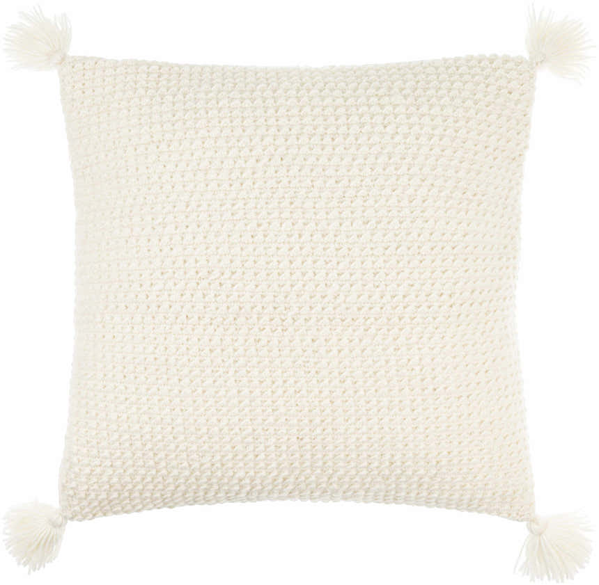 Maeve Ivory Throw Pillow - Clearance