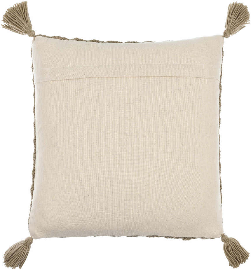 Magan Dark Red Throw Pillow