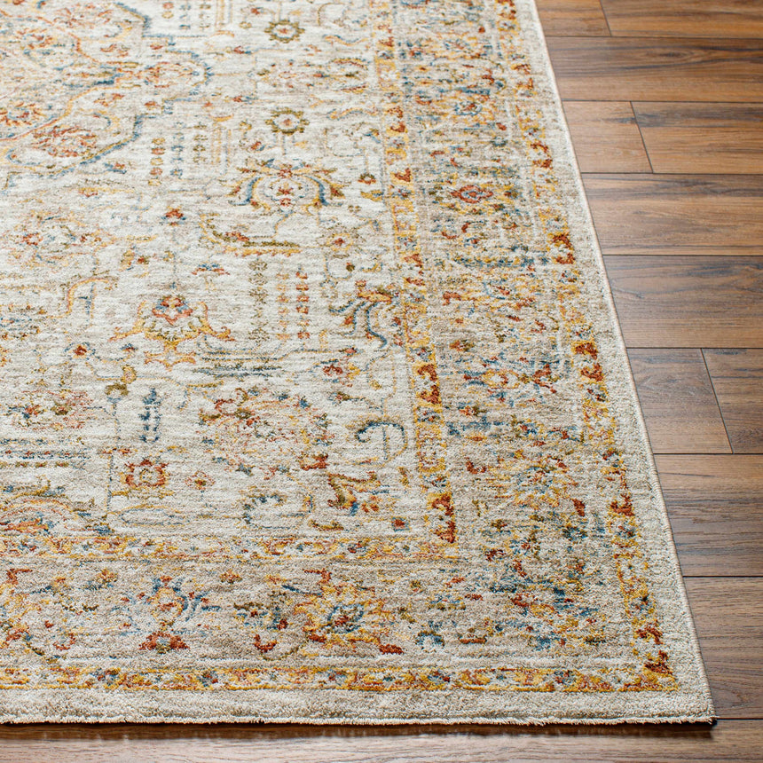 Canan Textured Rug with Fringes