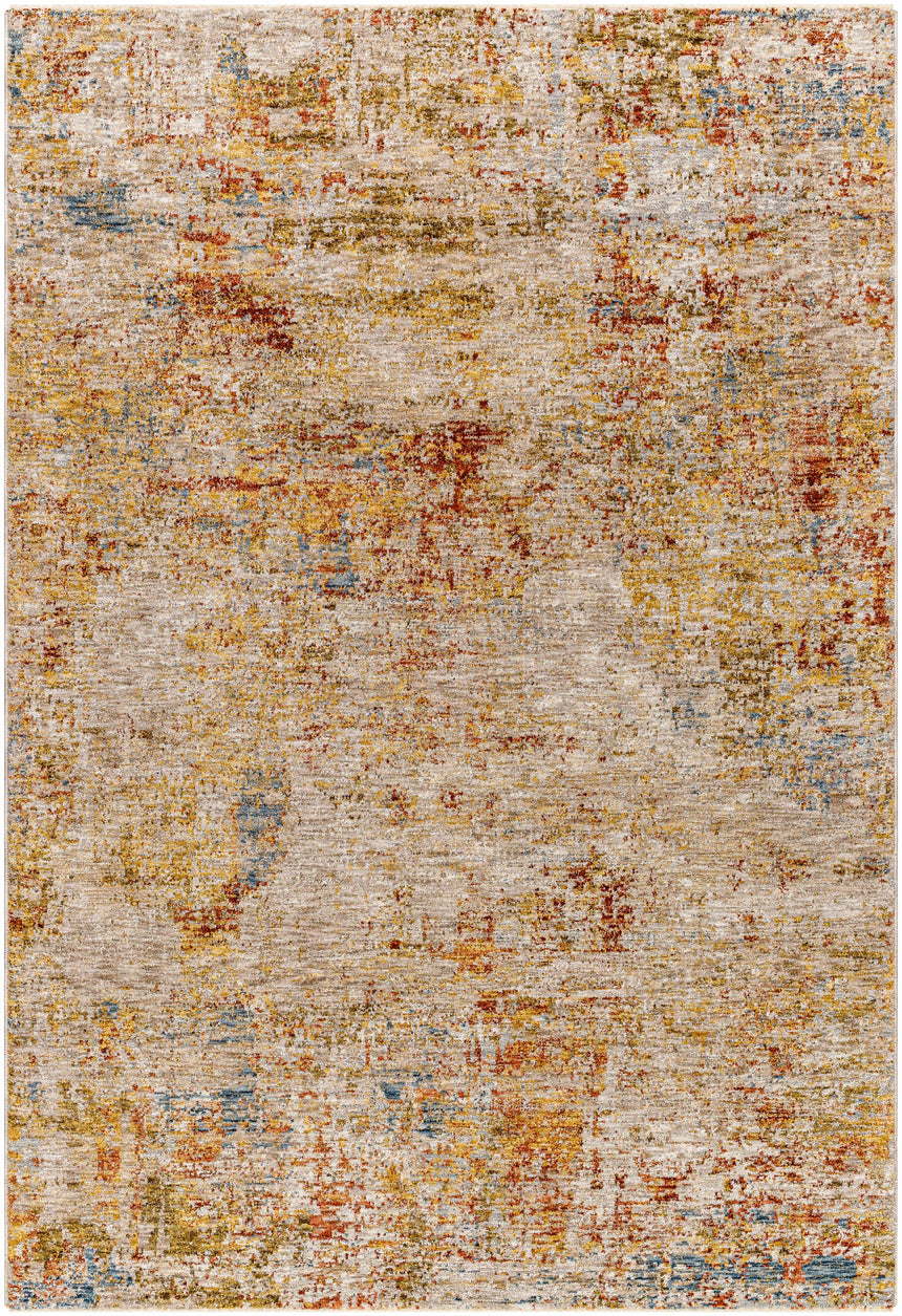 Eula Textured Rug with Fringes