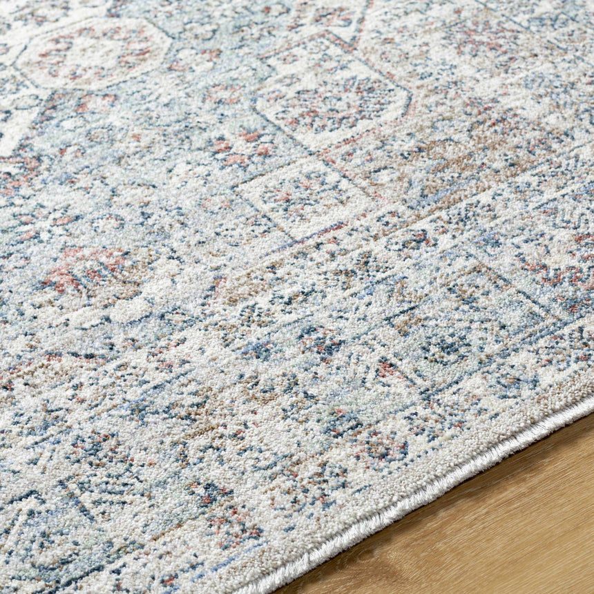 Kalei Beige & Blue Area Rug - Clearance