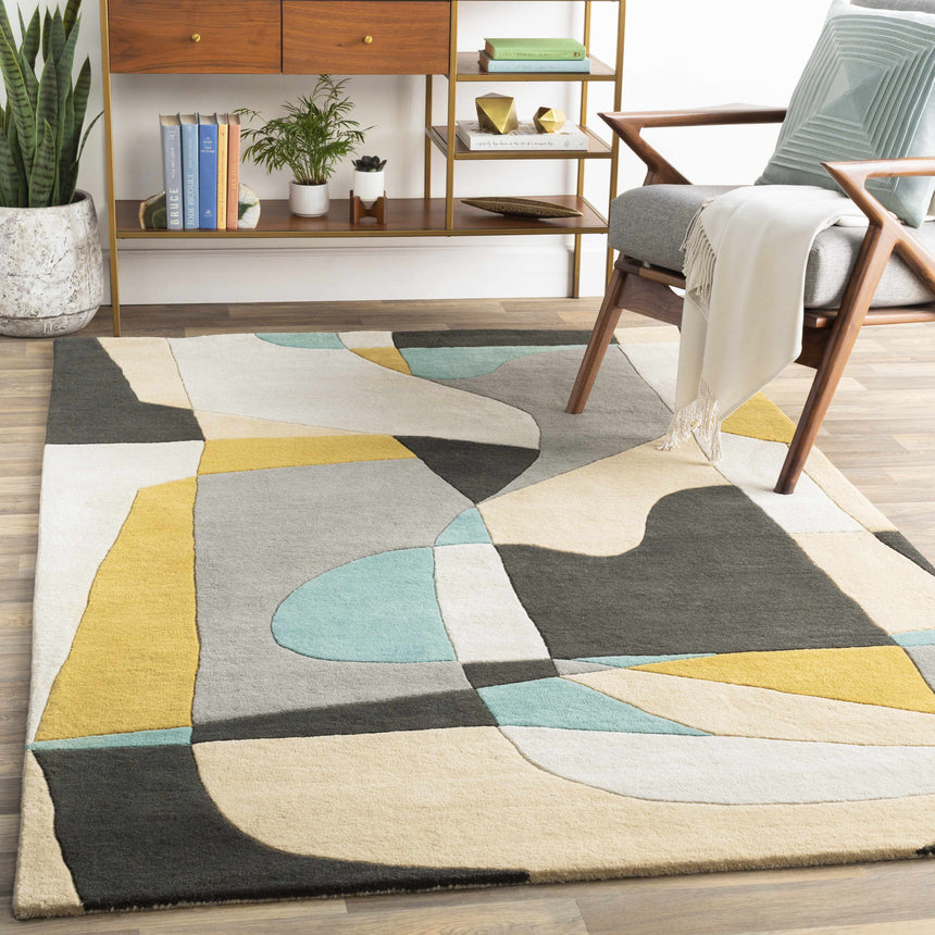 Sneedville Modern Wool Rug