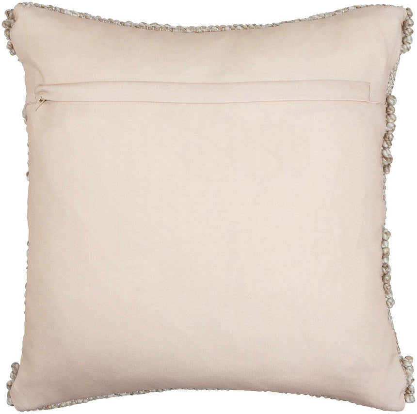 Lilia Beige Outdoor Throw Pillow - Clearance
