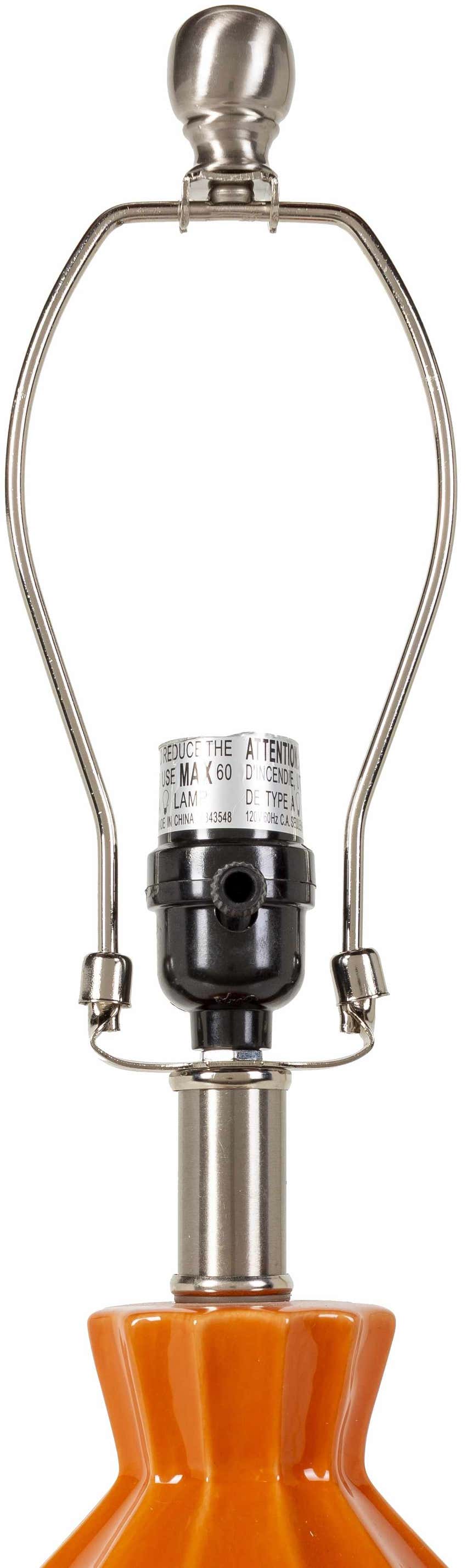 Schlettau Orange Table Lamp