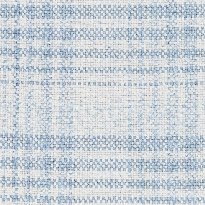 Inara Blue Plaid Area Rug