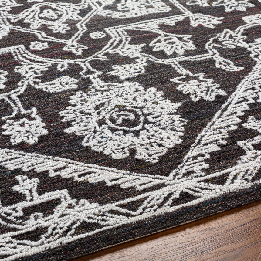 Black Derya Area Rug - Clearance