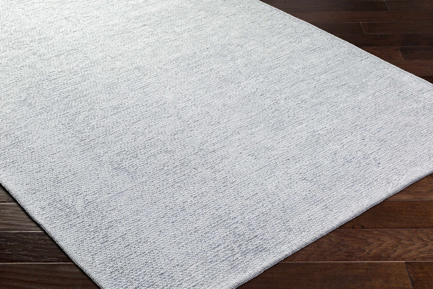 Isako Light Blue Solid Washable Rug - Promo