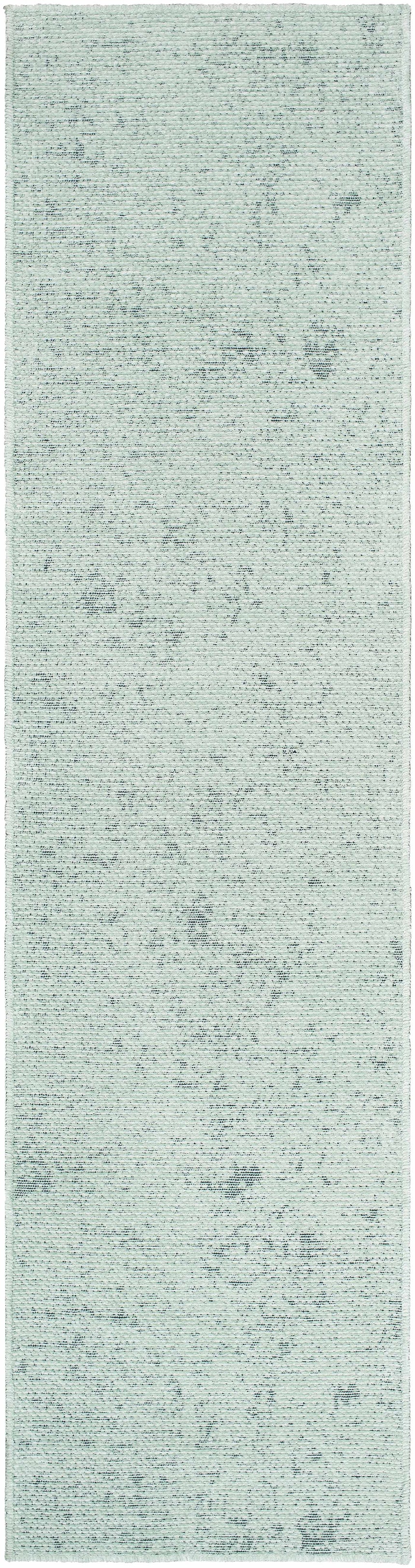 Isako Seafoam Solid Washable Area Rug - Clearance
