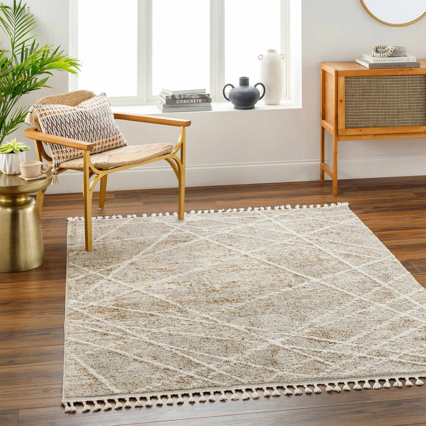 Hosea Brown Area Rug - Clearance