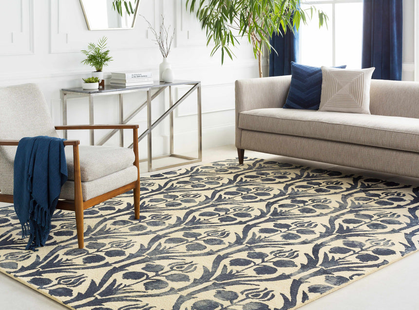 Gueydan Light Beige Square Throw Pillow