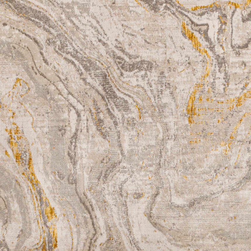 Akins Beige Marble Rug - Clearance