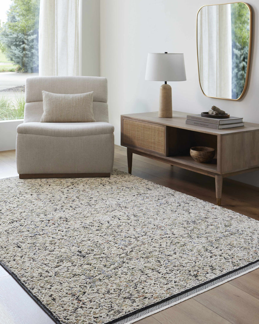 Haran Cloud Gray Area Rug