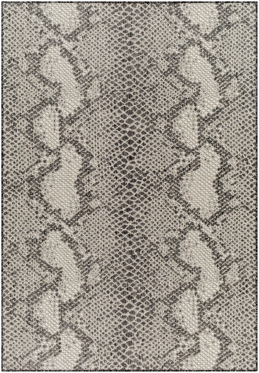 Estee Nutmeg Snake-Patterned Area Rug - Clearance