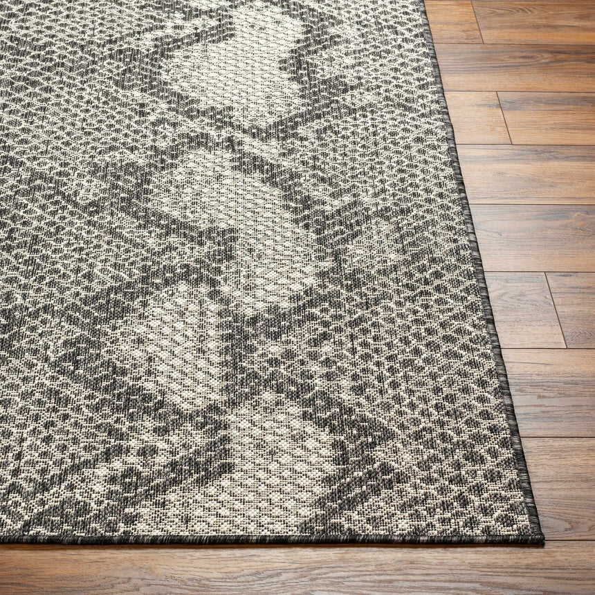 Estee Nutmeg Snake-Patterned Area Rug - Clearance