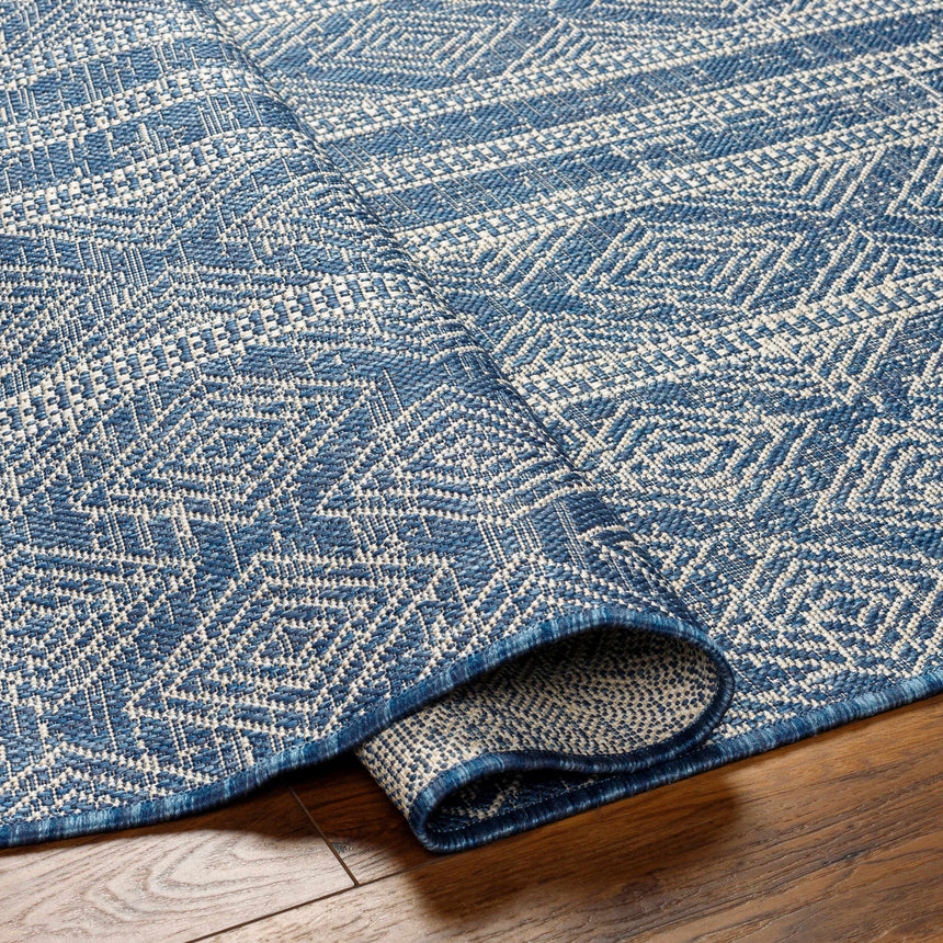 Gavin Blue Durable Rug