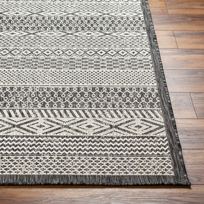 Humla Gray Aztec Area Rug - Clearance