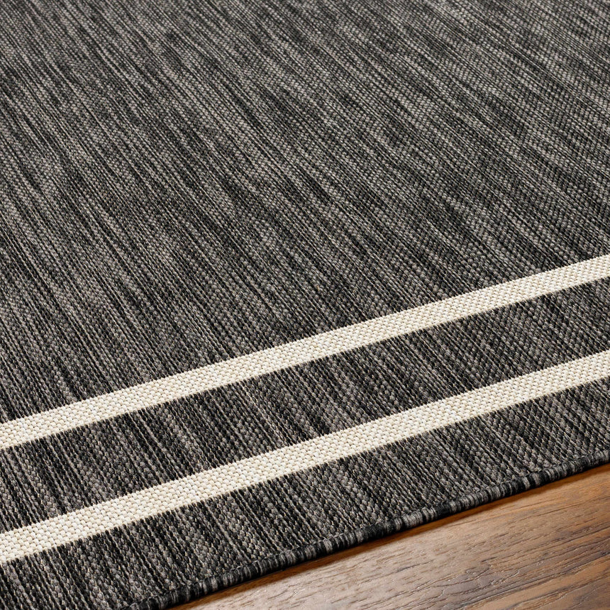 Ilori Black & White Area Rug - Clearance