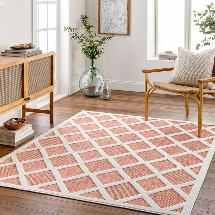 Akuna Orange Performance Rug - Clearance