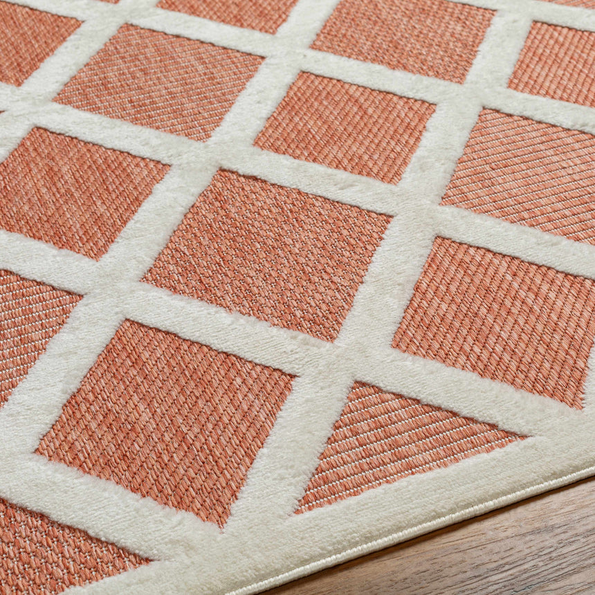 Akuna Orange Performance Rug - Clearance