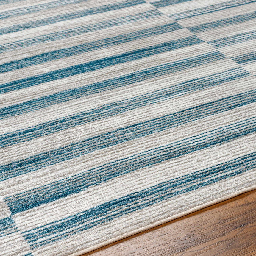 Gorou Blue Area Rug - Clearance