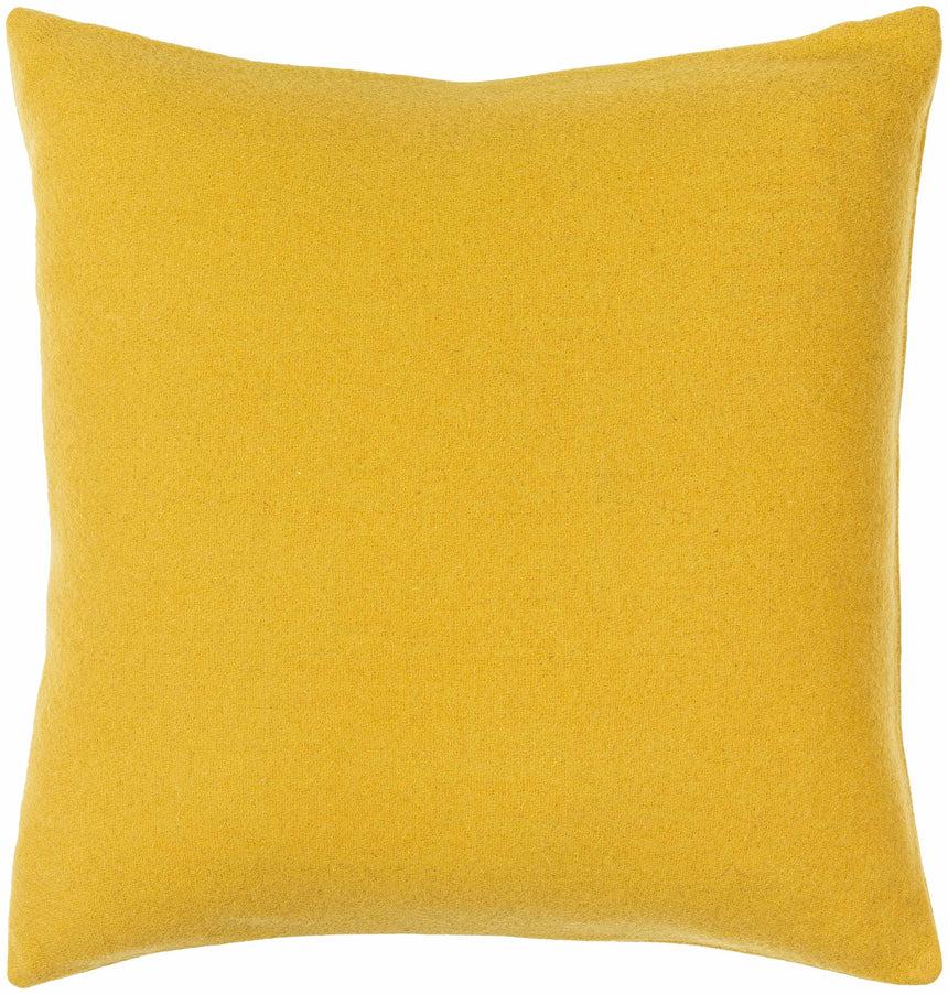 Meabh Mustard Throw Pillow