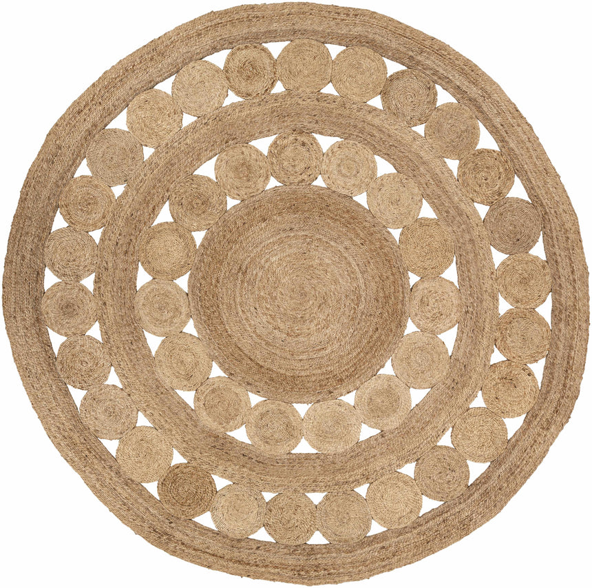 Stafford Round Jute Rug - Clearance