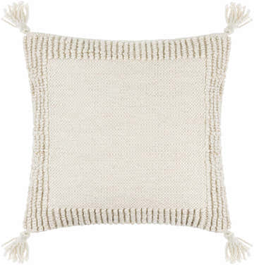 Souma Off White Outdoor Throw Pillow - Clearance
