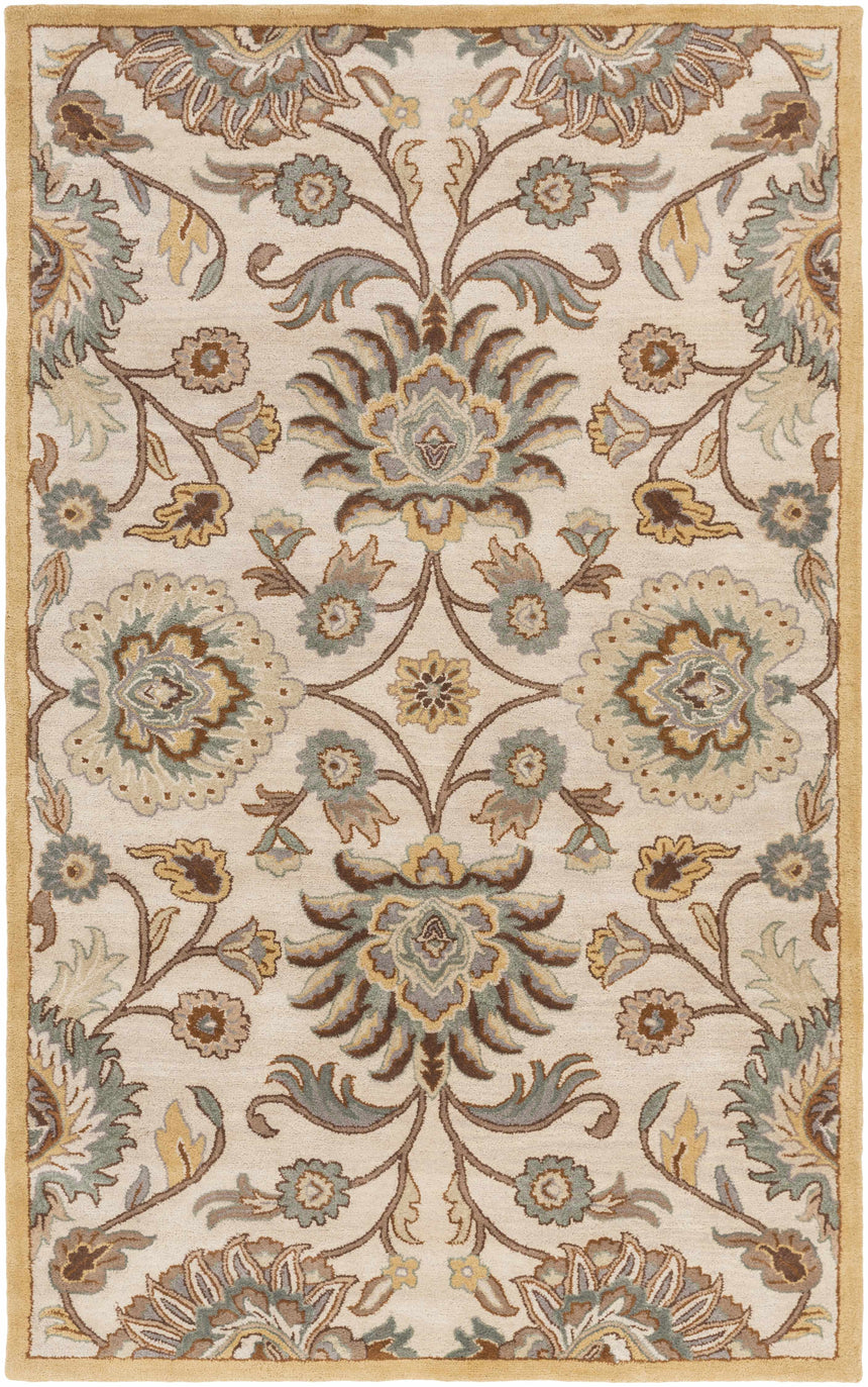 Caesar Hand Tufted Tan 1012 Wool Rug
