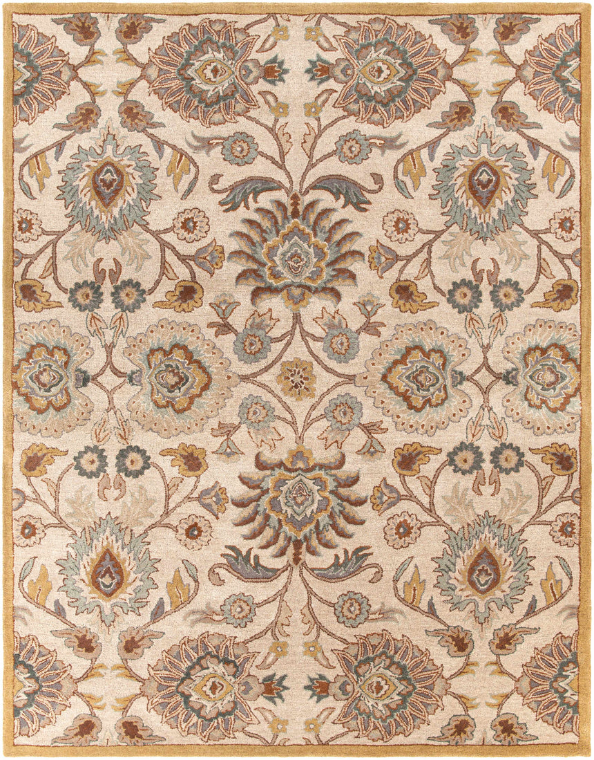 Caesar Hand Tufted Tan 1012 Wool Rug