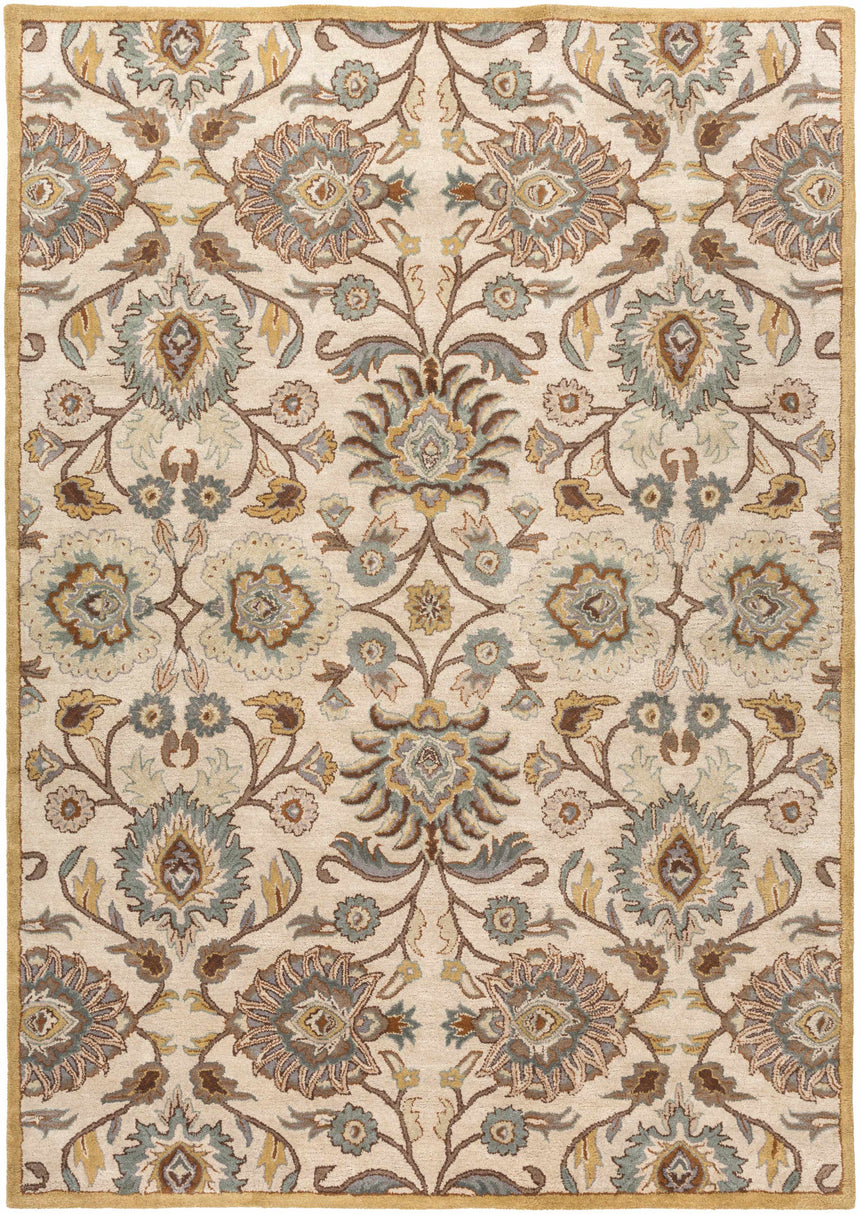 Caesar Hand Tufted Tan 1012 Wool Rug