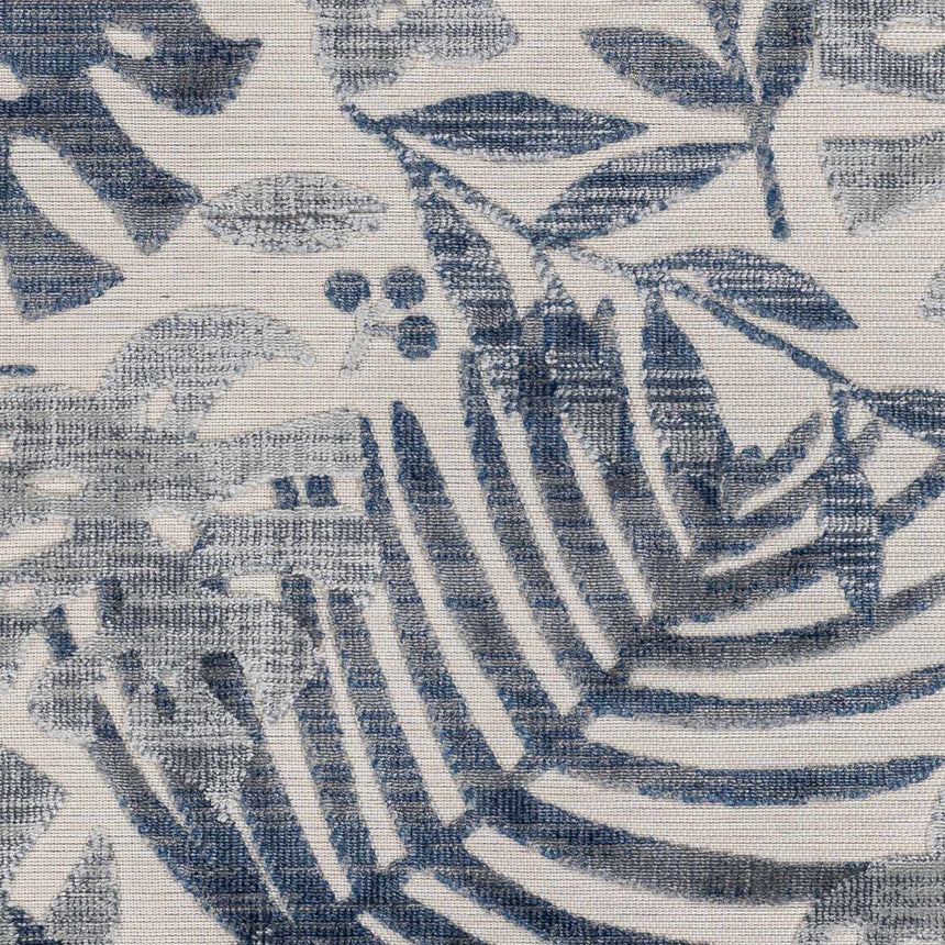 Ekin Navy Indoor & Outdoor Rug - Clearance