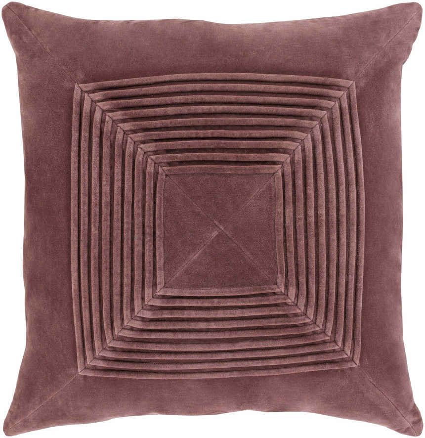 Sumneytown Plum Square Throw Pillow - Clearance