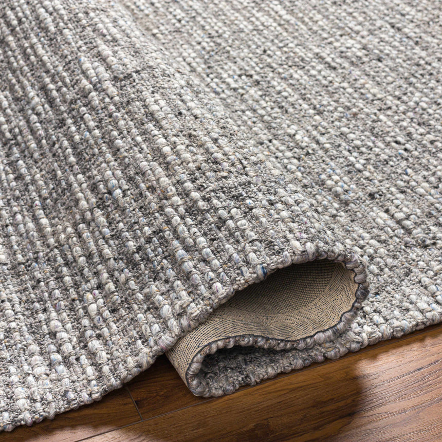 Amiel Gray Hand Woven Area Rug - Clearance