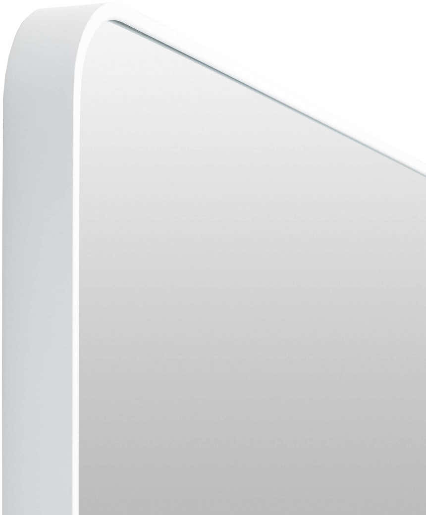 Sustinente White Carved Mirror - Clearance