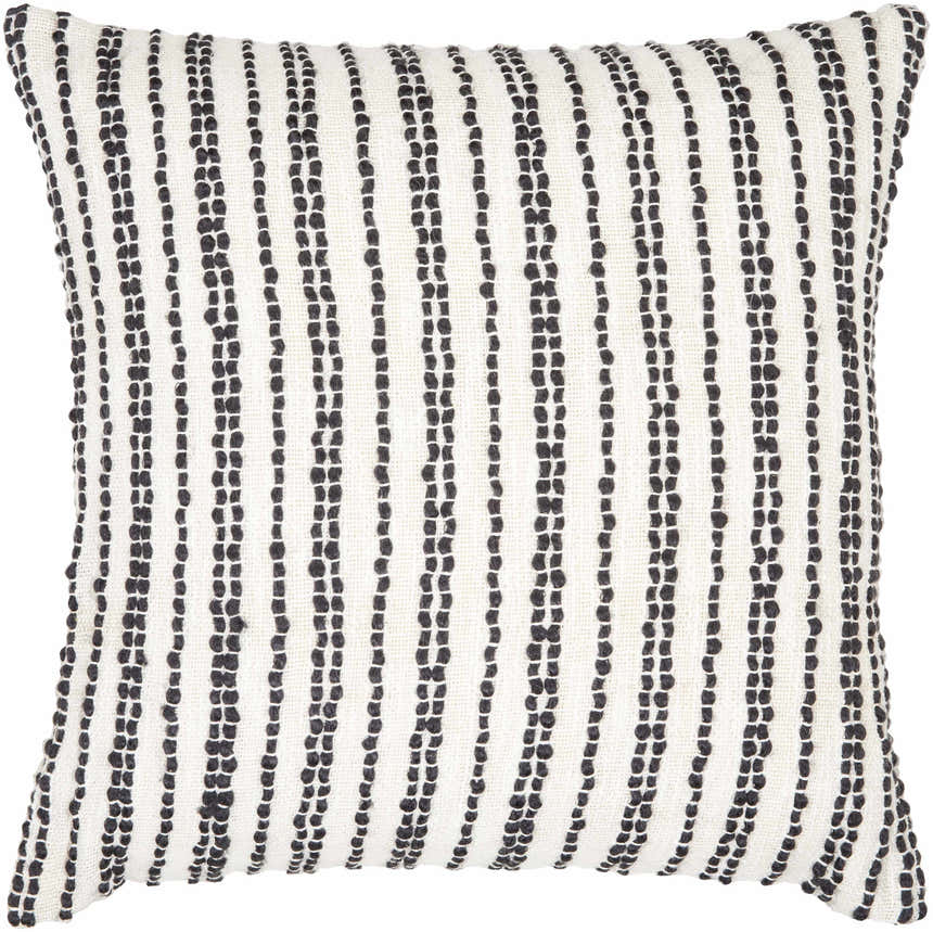 Lucia White Lumbar Pillow