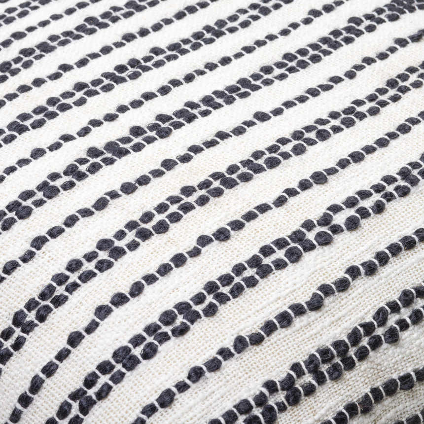 Lucia White Lumbar Pillow