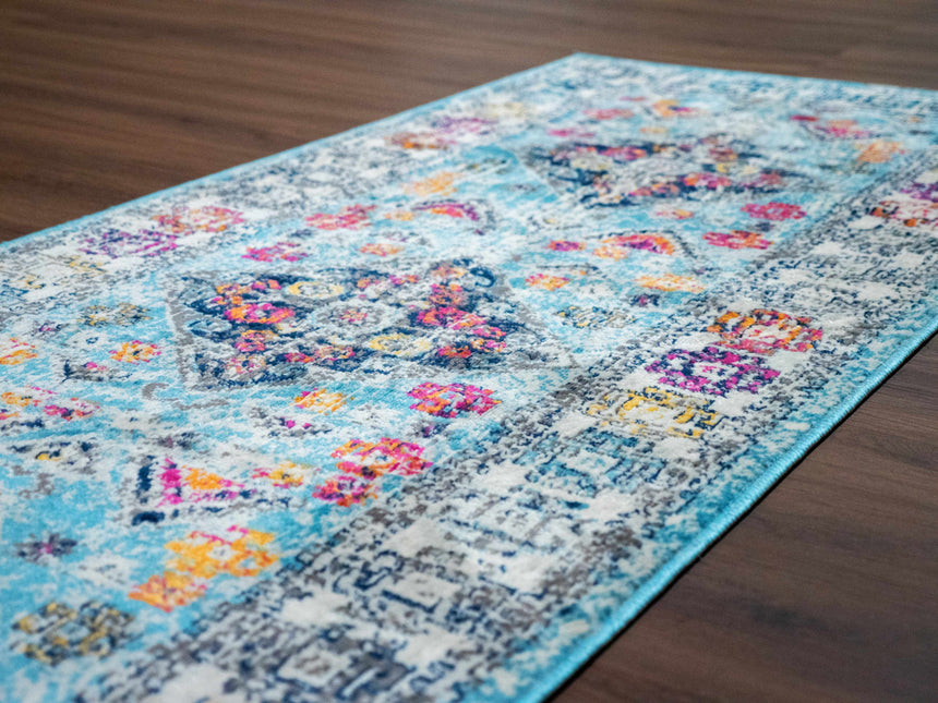 Tigris Turquoise 2314 Area Rug - Clearance