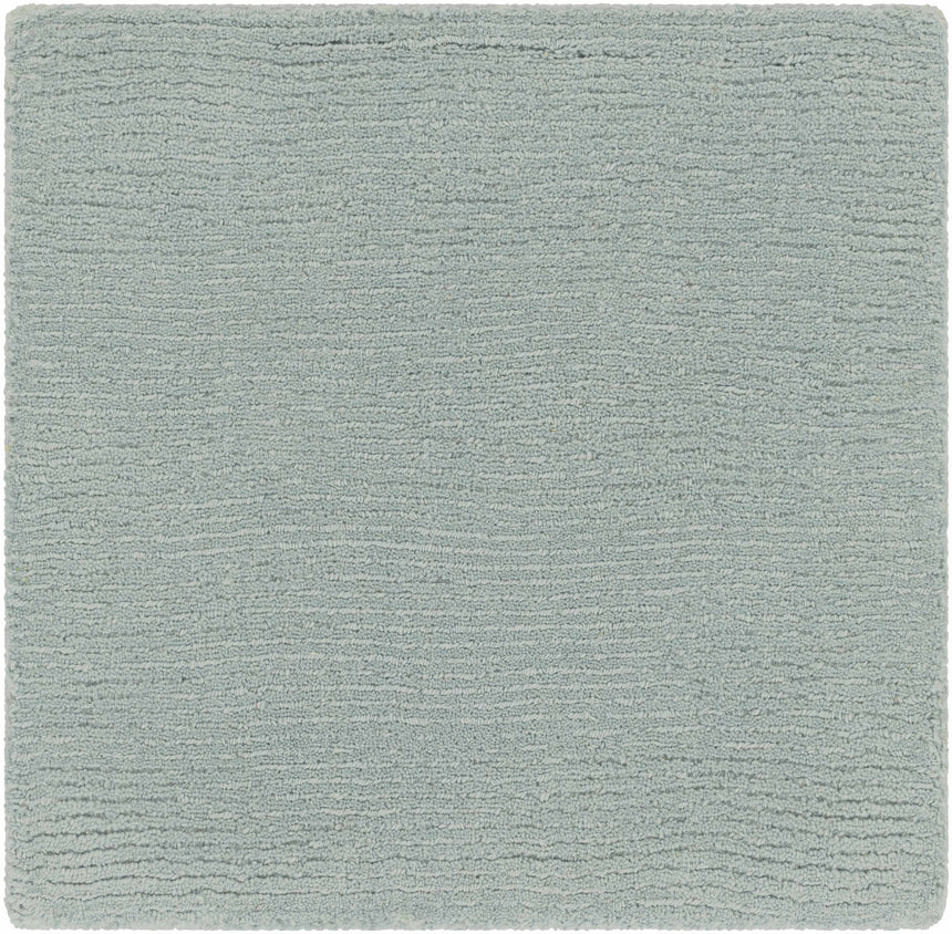 Brockton Solid Dusty Sage Wool Rug