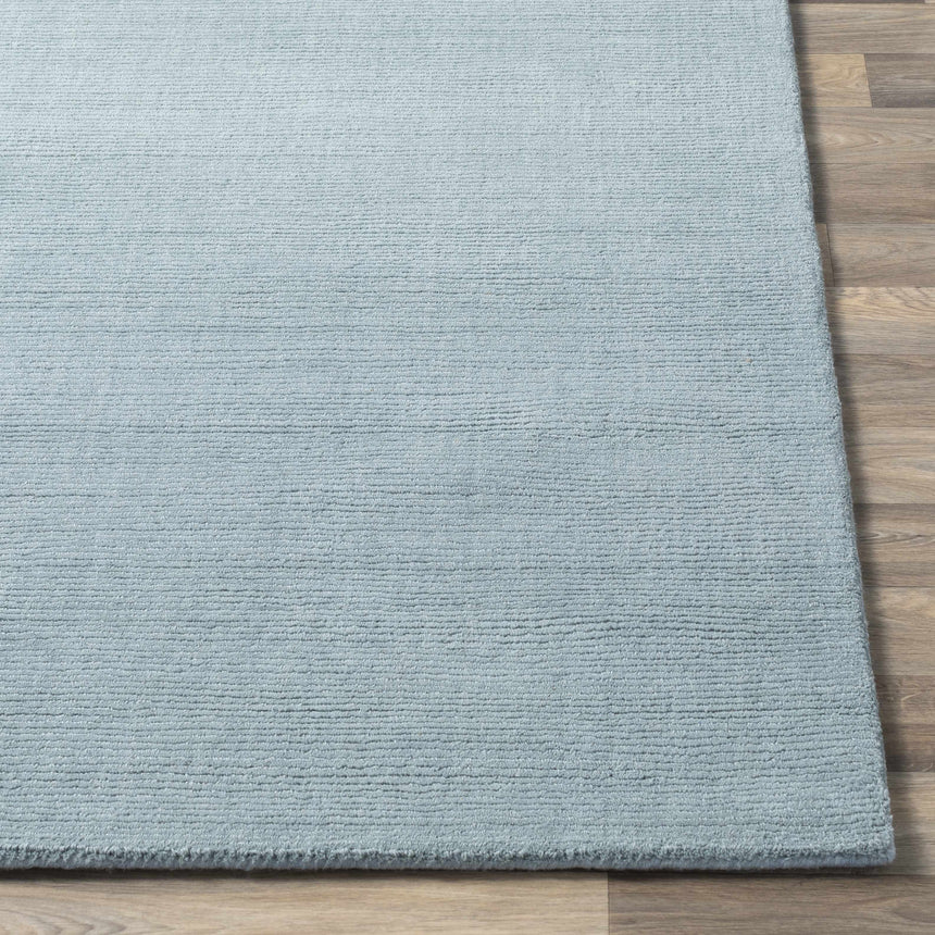 Brockton Solid Dusty Sage Wool Rug