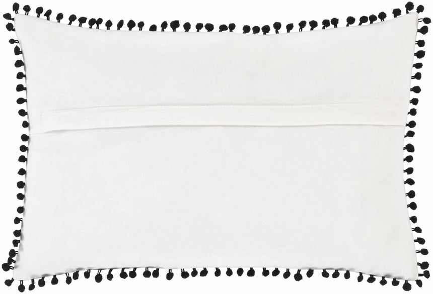 Nursery Sweet Dreams White Black Decorative Throw Pillow - Clearance