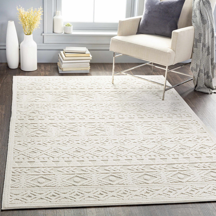 Treuddyn 3D Outdoor Area Rug