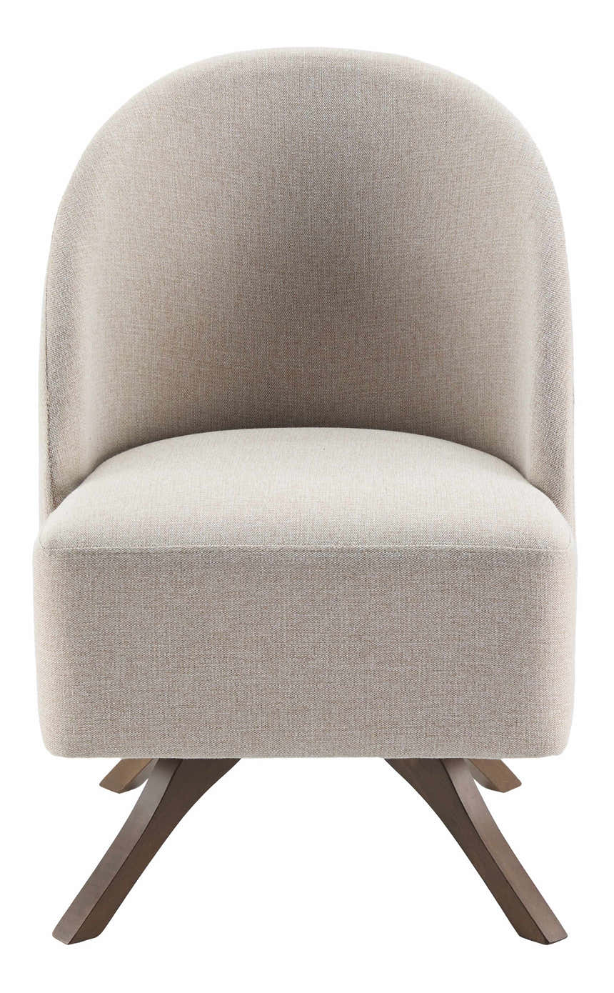 Tenampulco Beige Swivel Chair - Clearance